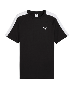 PUMA T7 T-Shirt Schwarz F01 - schwarz
