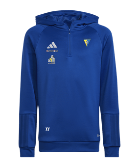 adidas Tiro 23 Competition Hoody Kids Blau
