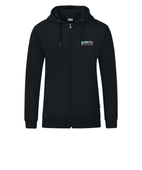 JAKO Organic Kapuzenjacke Damen Schwarz F800