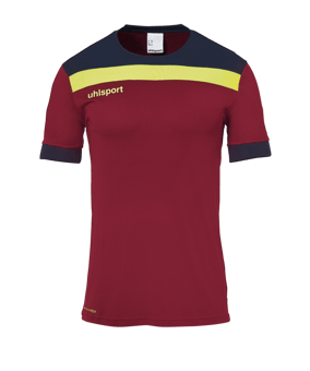 uhlsport Offense 23 Shirt Korte Mouw Kids Rood F12 - rood