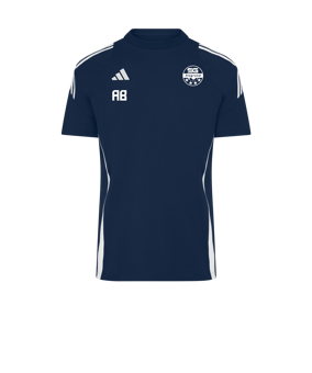 adidas Tiro 24 T-Shirt Blau Weiss