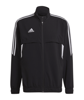 adidas Condivo 22 Präsentationsjacke Schwarz - schwarz