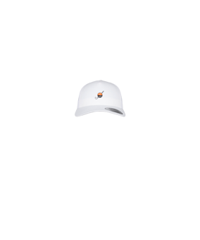 Merch 5 Panel Retro Trucker Cap Weiss | logo4c