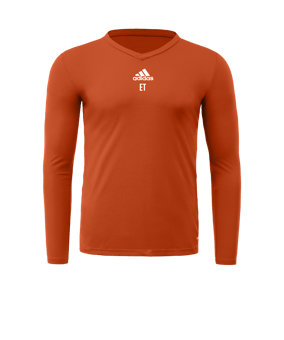 adidas Team Base Top langarm Orange