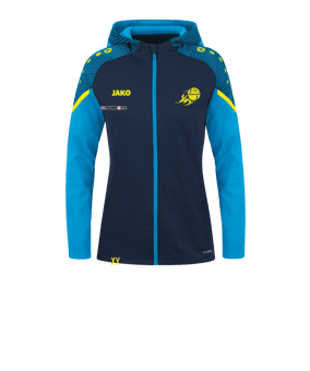 JAKO Performance Kapuzenjacke Blau F908