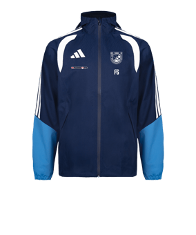 adidas Tiro 26 League Regenjacke Dunkelblau