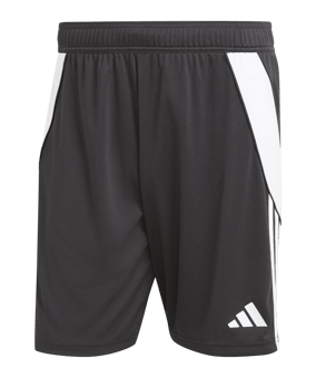adidas Tiro 24 Short Schwarz Weiss - schwarz