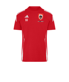 adidas Tiro 24 T-Shirt Rot Weiss