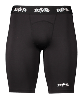 Bucketz 9'' Compression Short Schwarz - schwarz