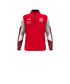 JAKO Dynamic Zip Sweatshirt Kids Rot F114