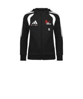 adidas Tiro 26 League Kapuzenjacke Kids Schwarz