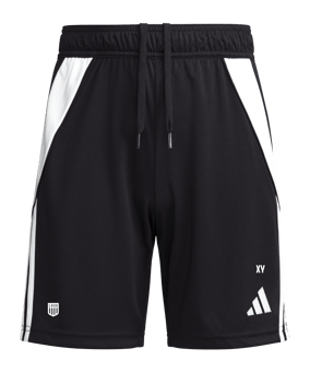 adidas Tiro 24 Short Kids Schwarz Weiss