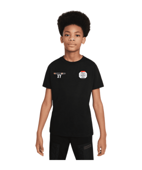 Nike Park 20 T-Shirt Kids Schwarz Weiss F010