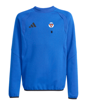 adidas Tiro Travel Sweatshirt Kids Blau