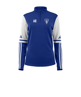 adidas Squadra 25 HalfZip Sweatshirt Damen Hellblau