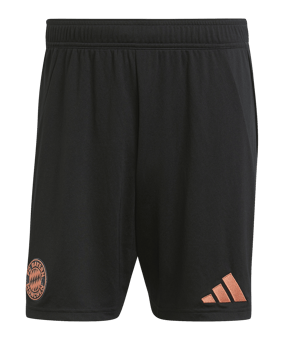 adidas FC Bayern München Short Away Schwarz - schwarz