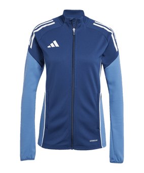 adidas Tiro 25 Competition Trainingsjacke Damen Blau - blau