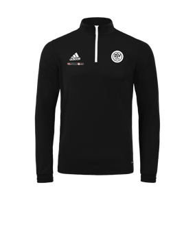 adidas Entrada 22 HalfZip Sweatshirt Schwarz