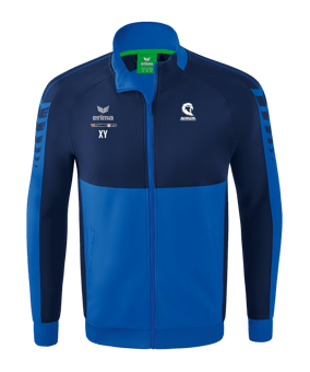 Erima Six Wings Trainingsjacke Kids Blau