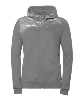 Kempa Athletics 29 Kapuzenjacke Damen Grau F37 - grau