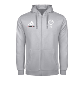 adidas Entrada 26 Kapuzenjacke Grau
