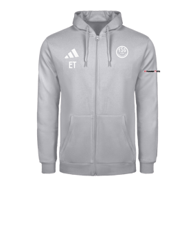 adidas Entrada 26 Kapuzenjacke Grau
