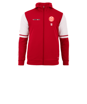 adidas Squadra 25 Kapuzenjacke Kids Rot