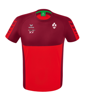 Erima Six Wings T-Shirt Rot