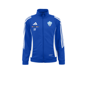 adidas Tiro 24 Trainingsjacke Kids Blau Weiss 