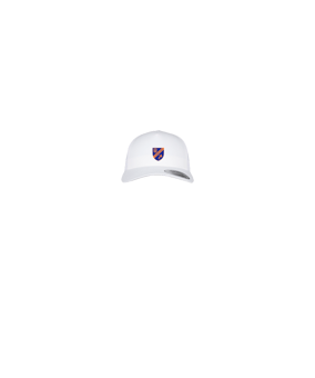 Merch 5 Panel Retro Trucker Cap Weiss | #logo4c