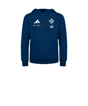 adidas Entrada 26 Hoody Kids Blau