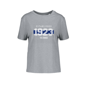 Merch Muser T-Shirt Women Heather Grey | #established