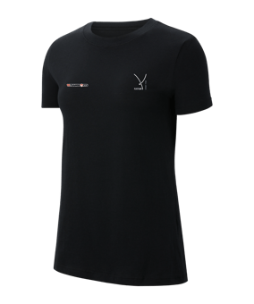 Nike Park 20 T-Shirt Damen Schwarz Weiss F010