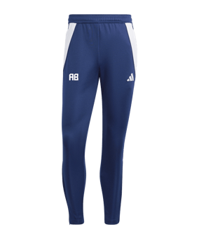 adidas Tiro 24 Slim Trainingshose Blau Weiss