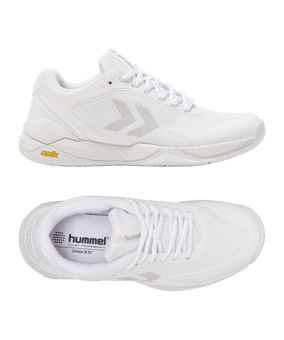 Hummel Court Professional Schuh Weiss F9001 - weiss