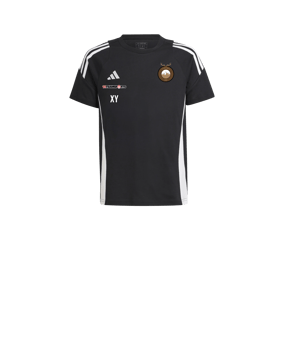 adidas Tiro 24 T-Shirt Kids Schwarz Weiss