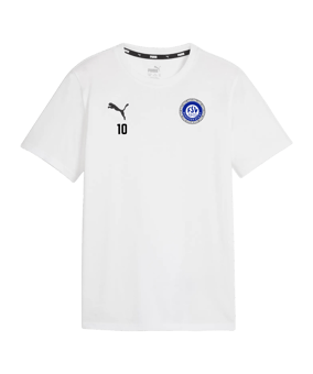 PUMA teamGOAL Casuals T-Shirt Kids Weiss F04