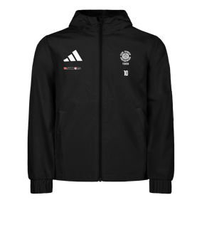 adidas Entrada 26 Regenjacke Schwarz
