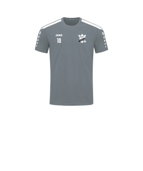 JAKO Power T-Shirt Kids Grau Weiss F840