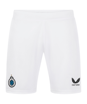 Castore FC Brügge Short Away 2024/2025 Kids Weiss F001 - weiss