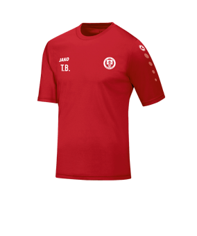 JAKO Team Trikot kurzarm Rot F01