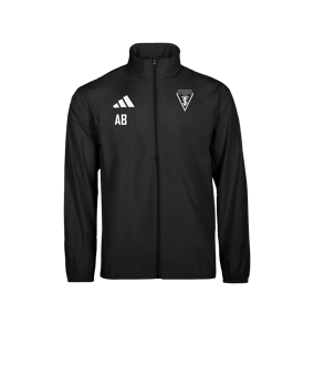 adidas Entrada 26 Regenjacke Schwarz
