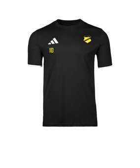 adidas Entrada 26 T-Shirt Schwarz