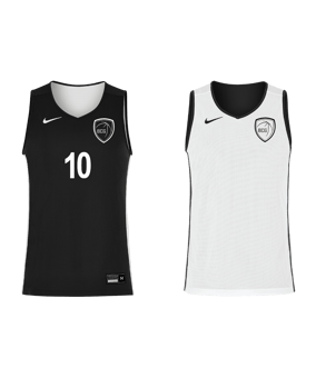 Nike Team25 Stock Reversible Trikot Schwarz F010