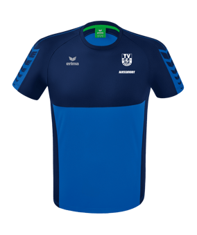 Erima Six Wings T-Shirt Kids Blau Dunkelblau