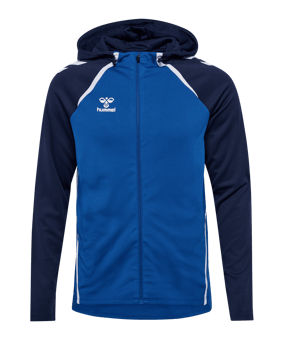 Hummel Kapuzenjacke Blau F8607 - blau