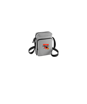 Merch Cross Body Bag Light Grey | #logo4c