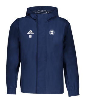 adidas Entrada 22 Allwetterjacke Blau