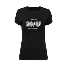 Stanley & Stella Expresser 2.0 T-Shirt Damen Schwarz | #established