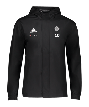 adidas Entrada 22 Allwetterjacke Kids Schwarz